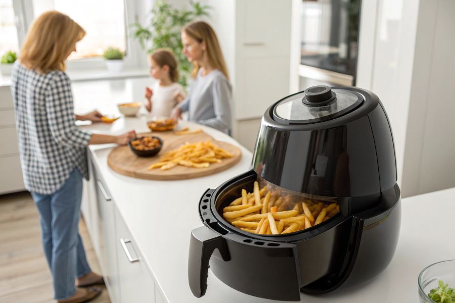 Najlepsze frytkownice beztłuszczowe 8l - porównanie modeli