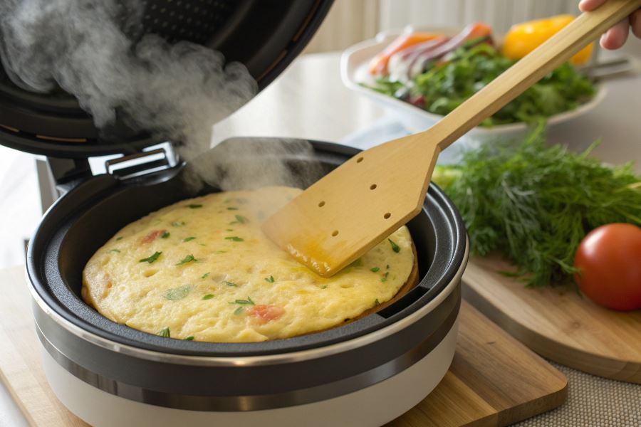 Idealny omlet w multicookerze - najlepsze tryby gotowania