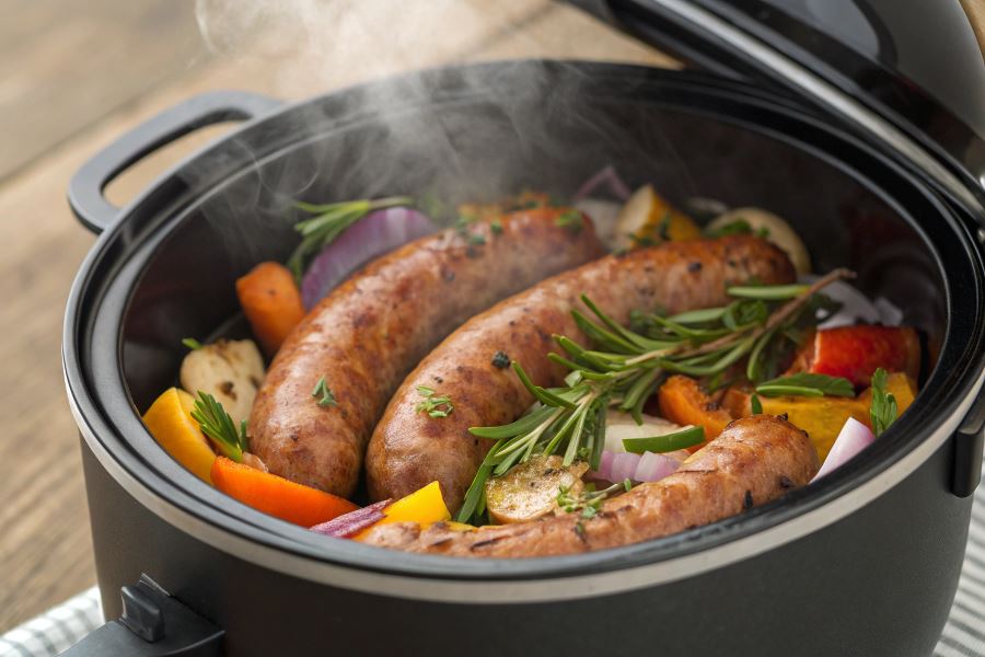 5 pysznych przepisów na kiełbasę w multicookerze - szybko i smacznie