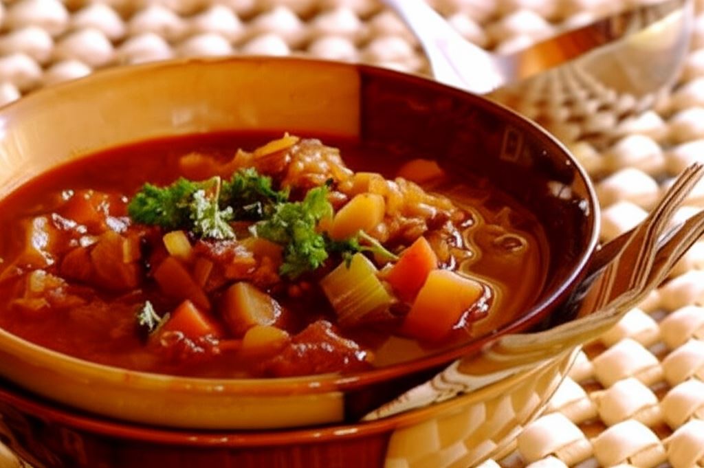 Aromatyczna zupa z soczewicą