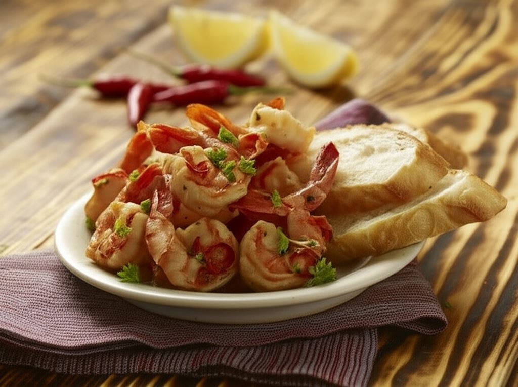 Aromatyczne krewetki