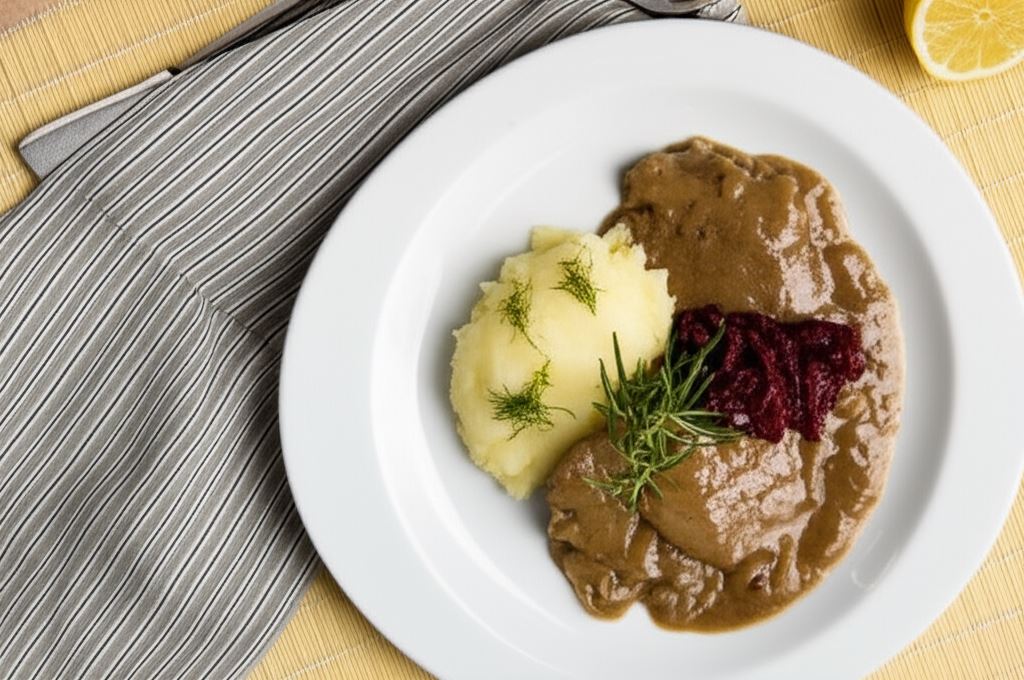 Bitki po polsku z chrzanem