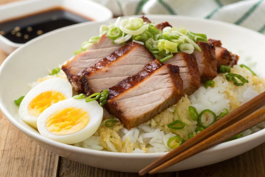 Boczek w sosie sojowym