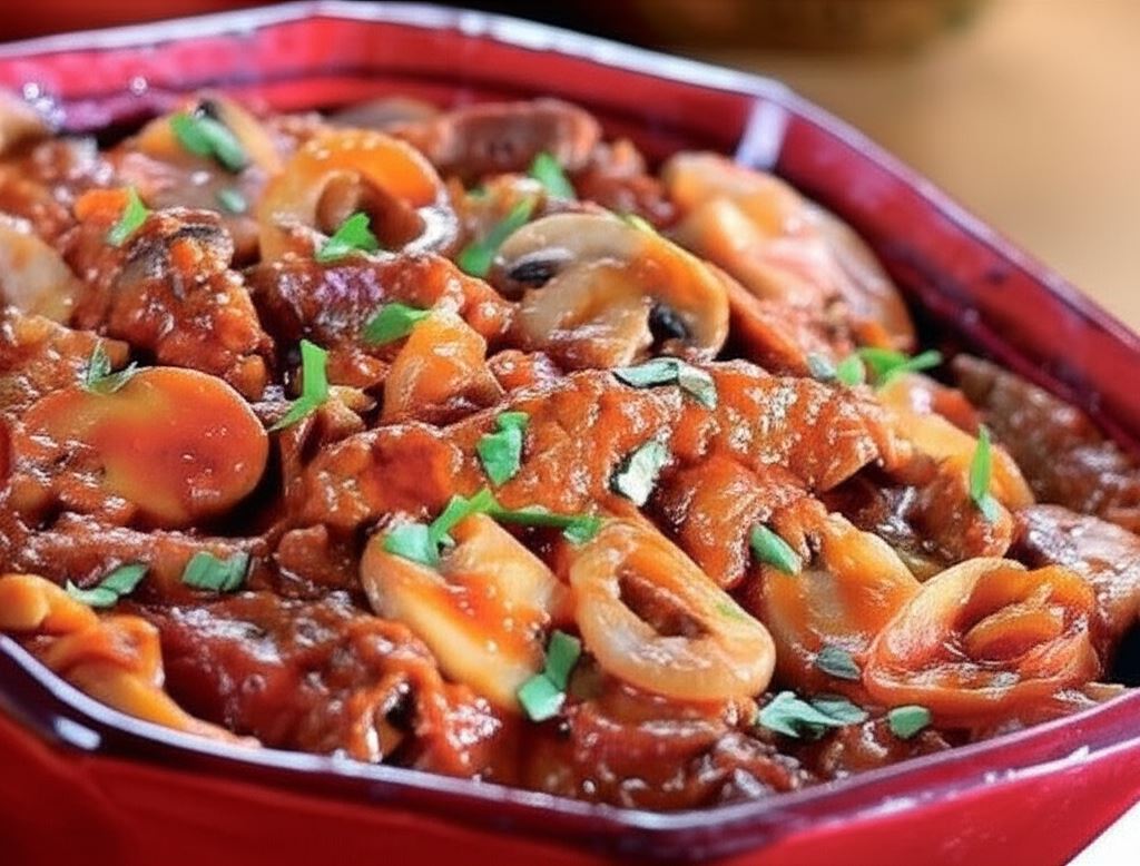 Boeuf Stroganow