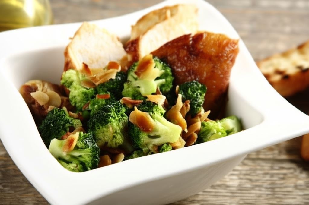 Brokuły z migdałami