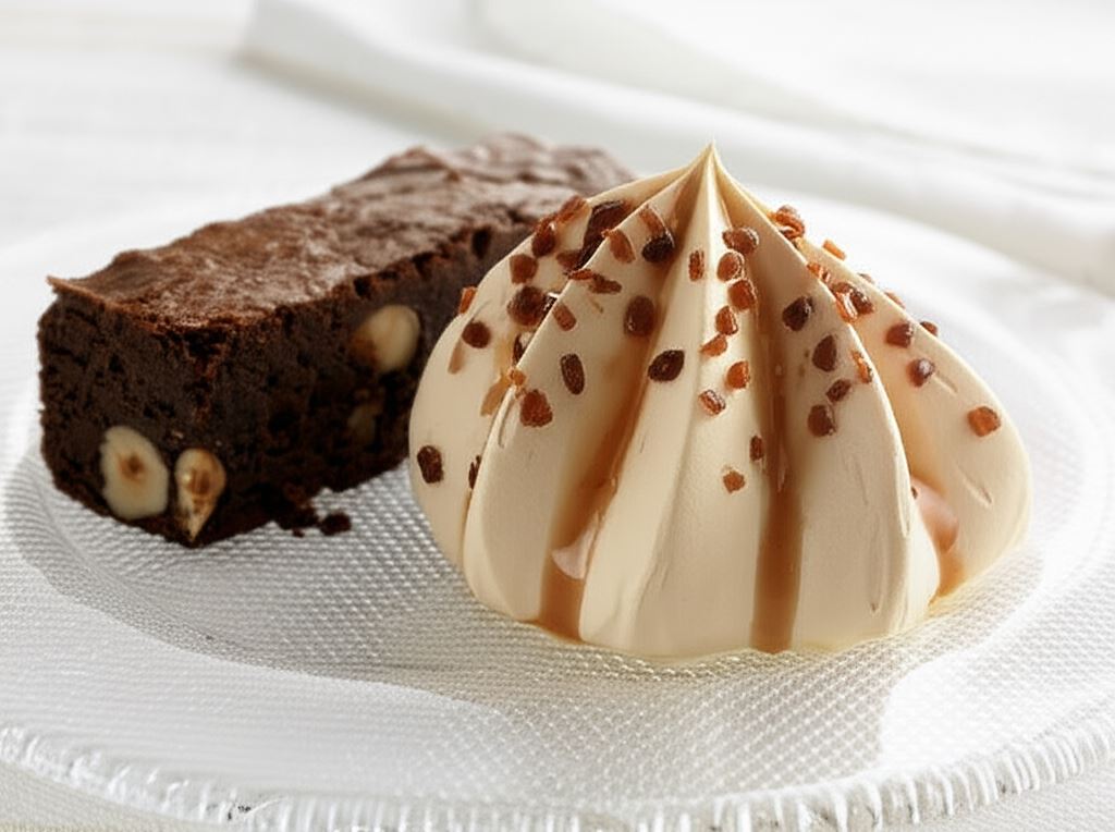 Brownie z czekolady i orzechów laskowych