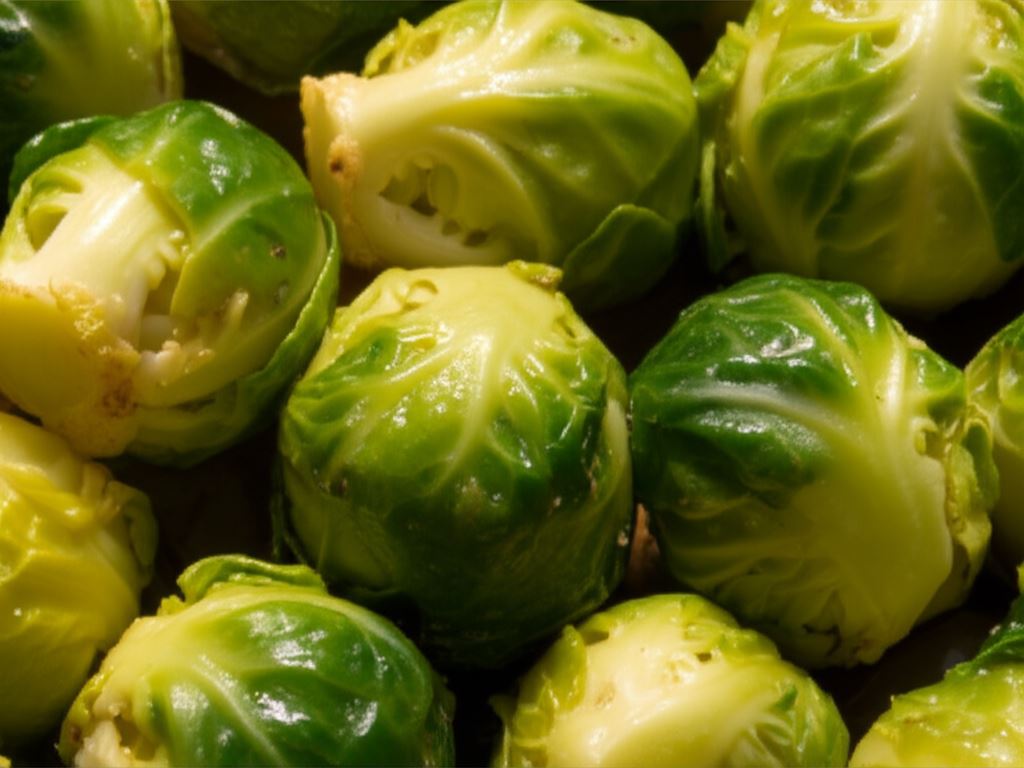 Brukselka cebulkowo - czosnkowa