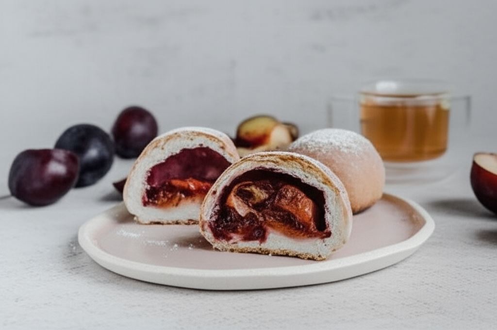 Bułeczki ze śliwkami