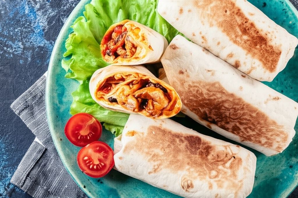 Burrito z polędwiczką wieprzową