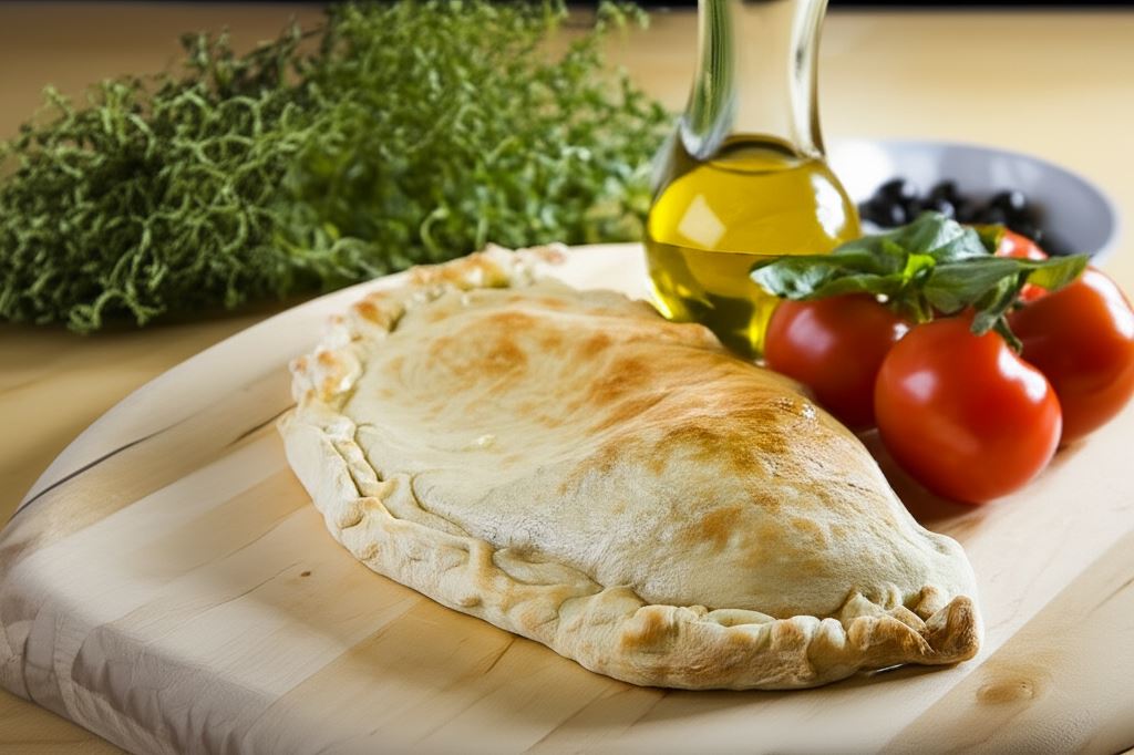 Calzone z kurczakiem
