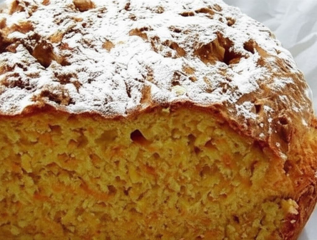 Chleb marchewkowo czosnkowy
