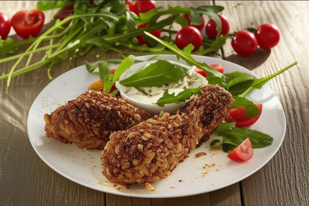 Chrupiące pałki z kurczaka