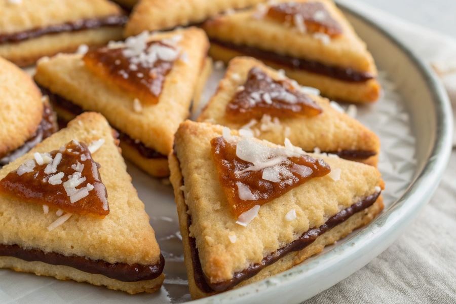 Ciasteczka czekoladowo- kokosowe