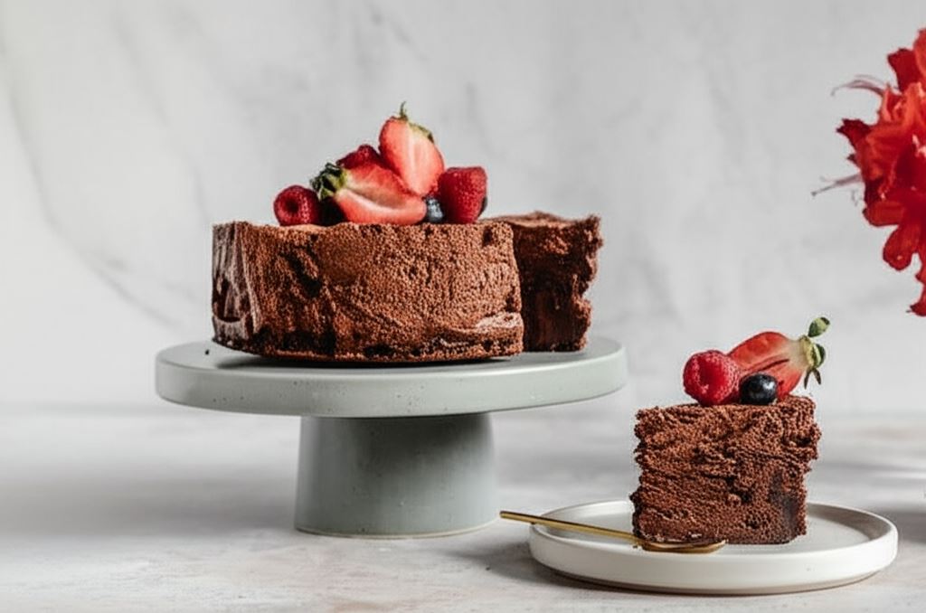 Ciasto z musem czekoladowym