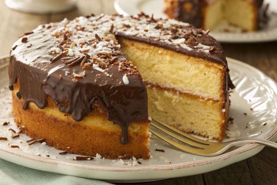 Ciasto z wiórkami kokosowymi