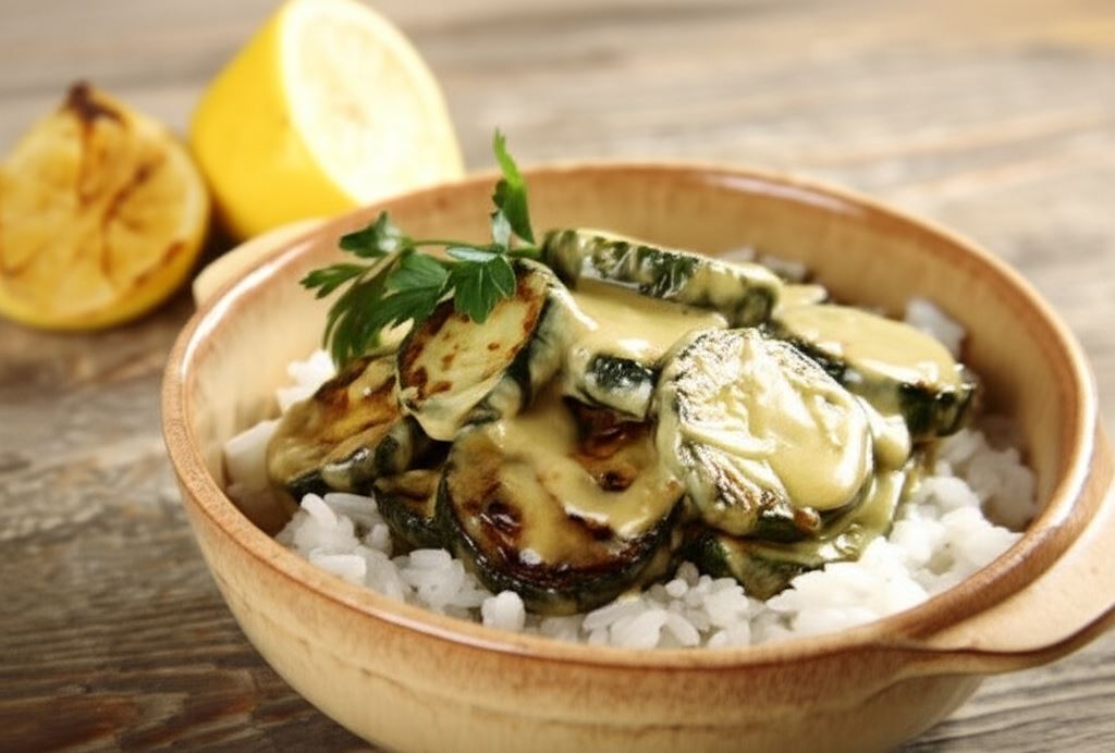 Cukinia ze śmietaną