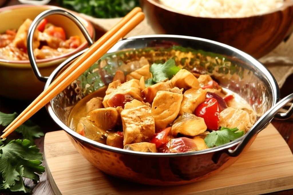 Curry z tuńczykiem