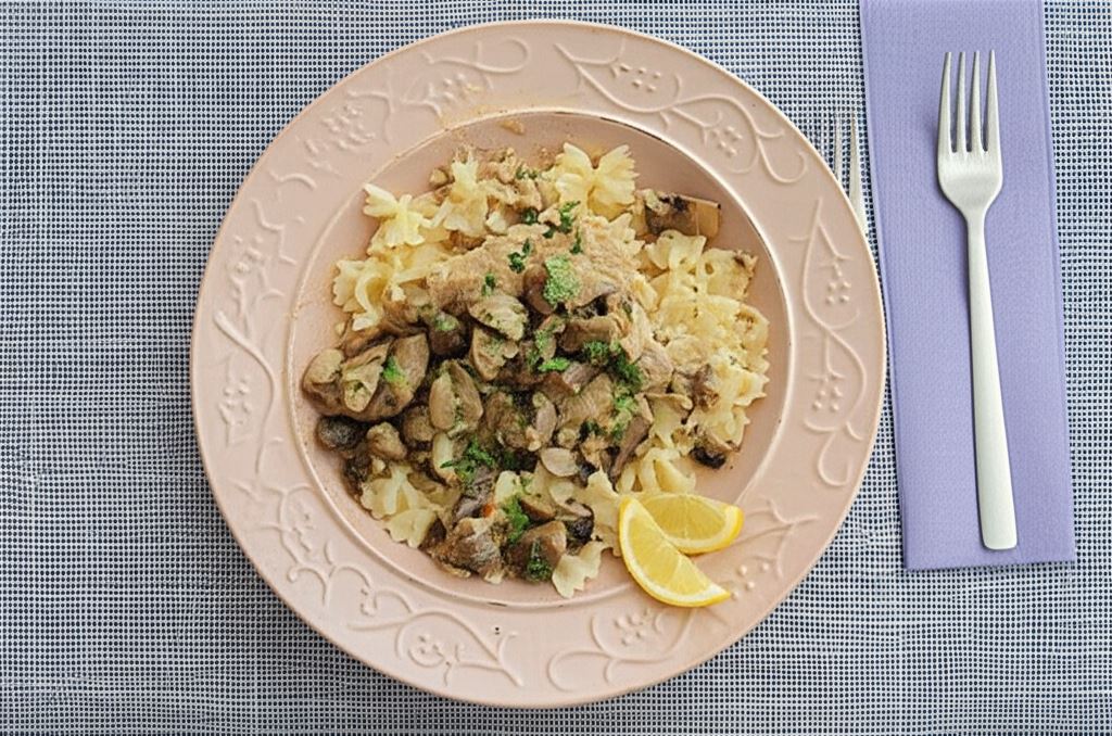 Cytrynowa potrawka z kurczaka