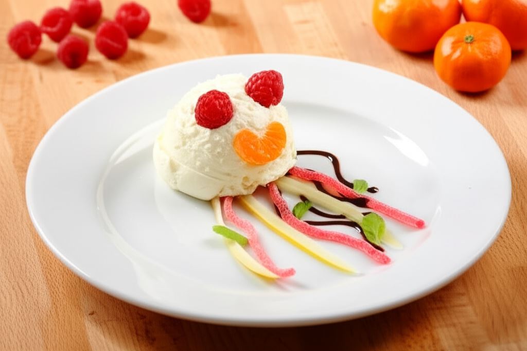 Deser dla dzieci 'Ośmiornica'