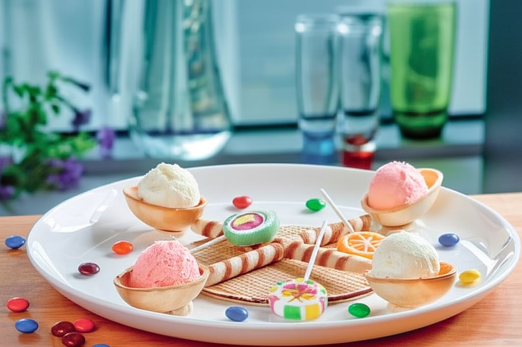 Deser z lodami 'Karuzela'