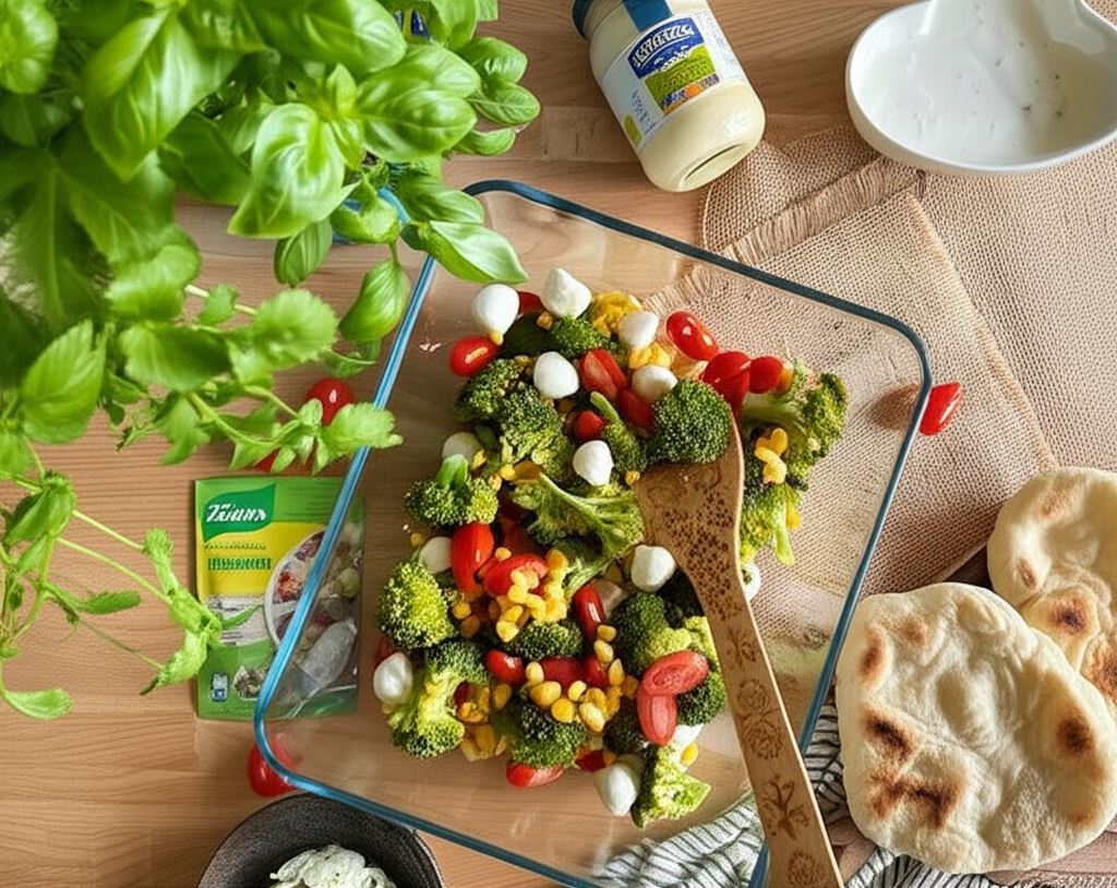 Ekspresowa sałatka z brokułem