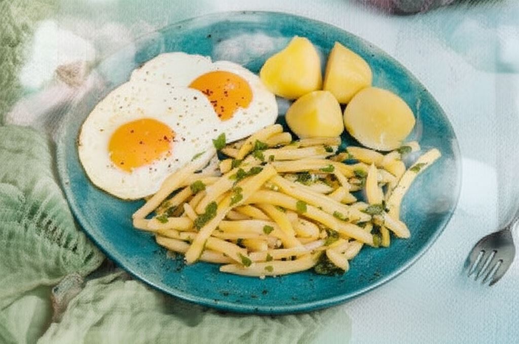 Fasolka szparagowa z czosnkiem