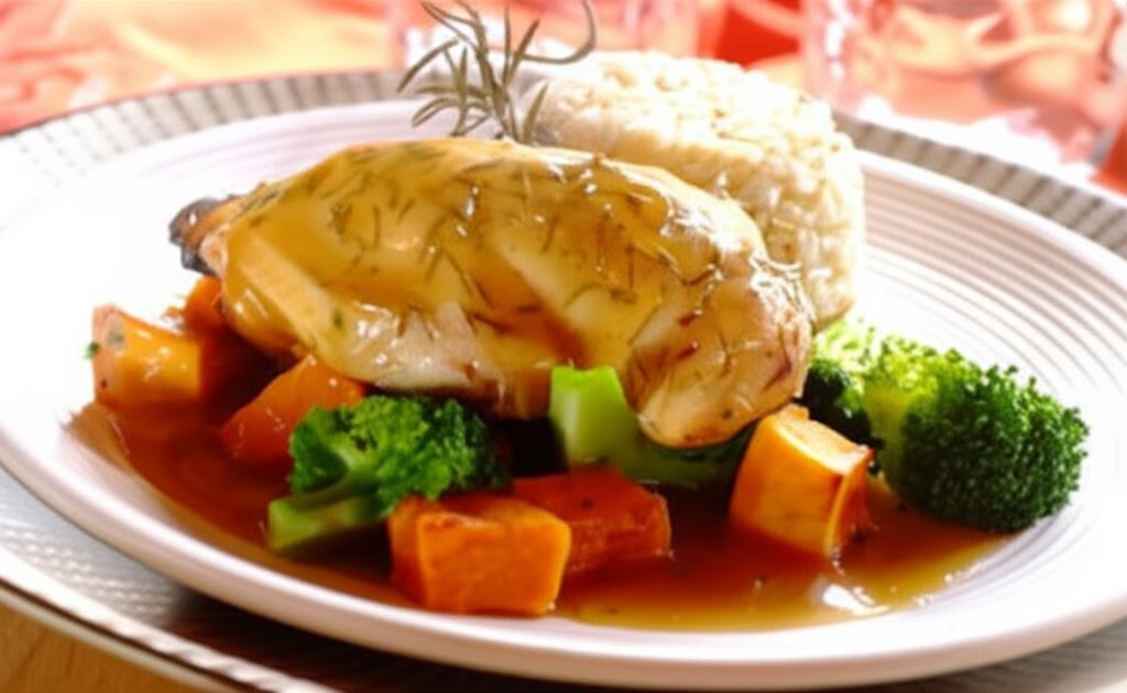 Faszerowane piersi kurczaka