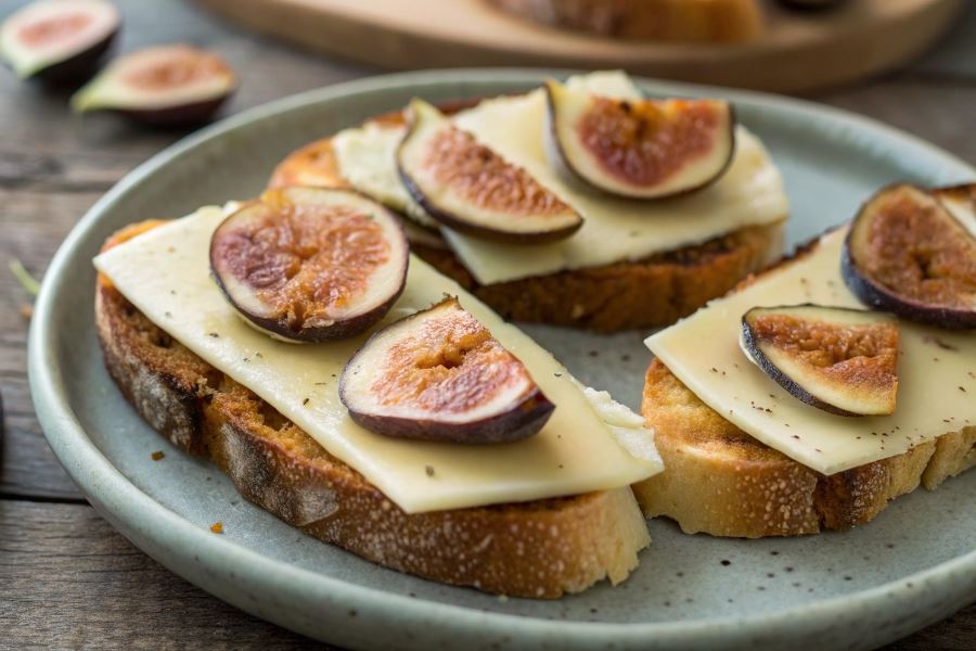 Figowe grzaneczki (tapasy)