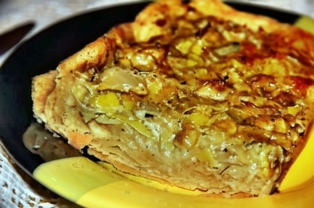 Francuska Tarta z Porem