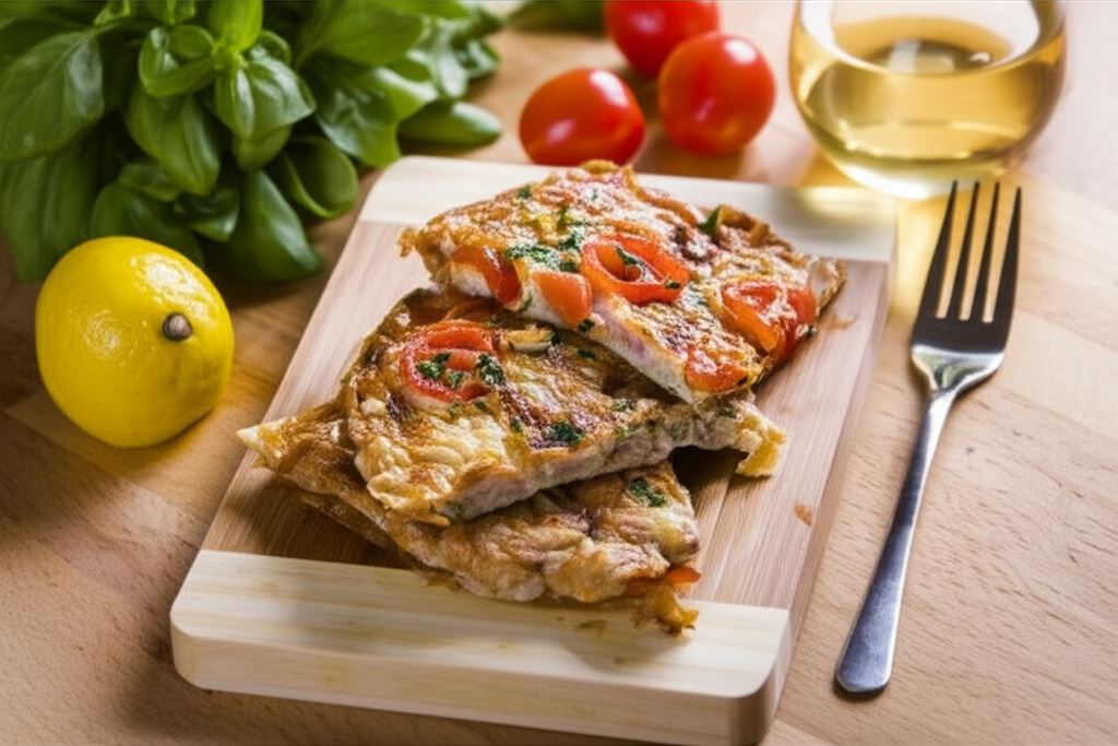 Frittata z szynką