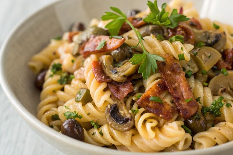 Fussili po prowansalsku