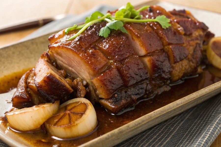 Golonka duszona po chińsku