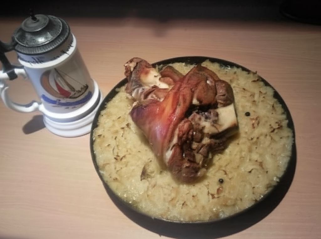 Golonka pieczona w kapuscie