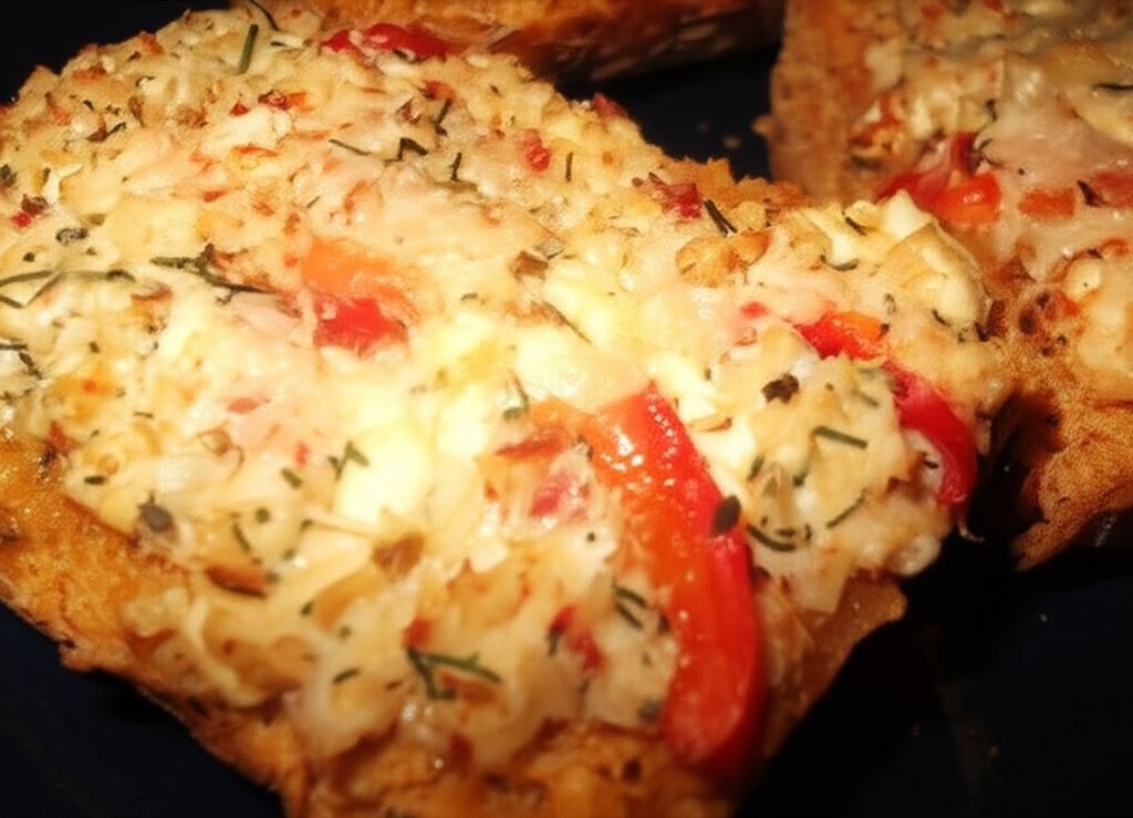 Grillowana ciabatta z pstrągiem