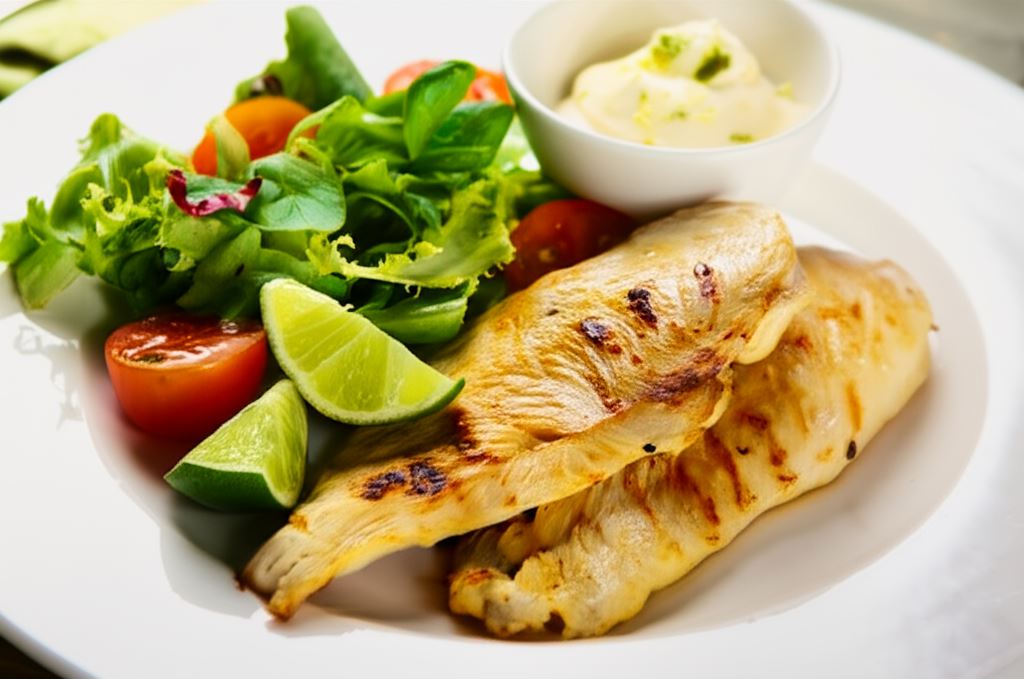 Grillowany kurczak w marynacie cytrynowej