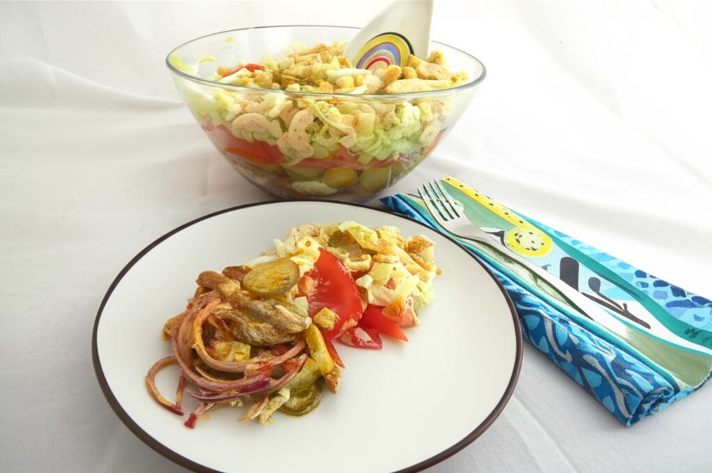 Gros- sałatka warstwowa