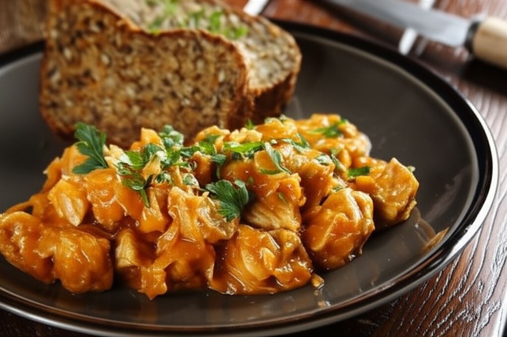 Gulasz góralski z kiszoną kapustą