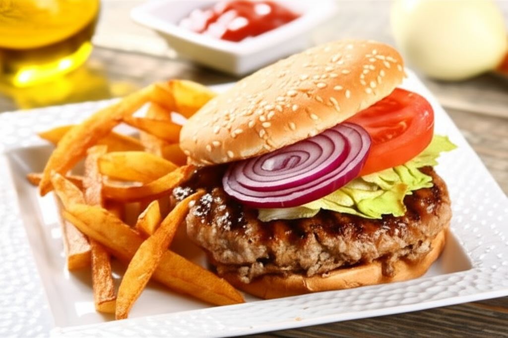 Hamburgery w glazurze