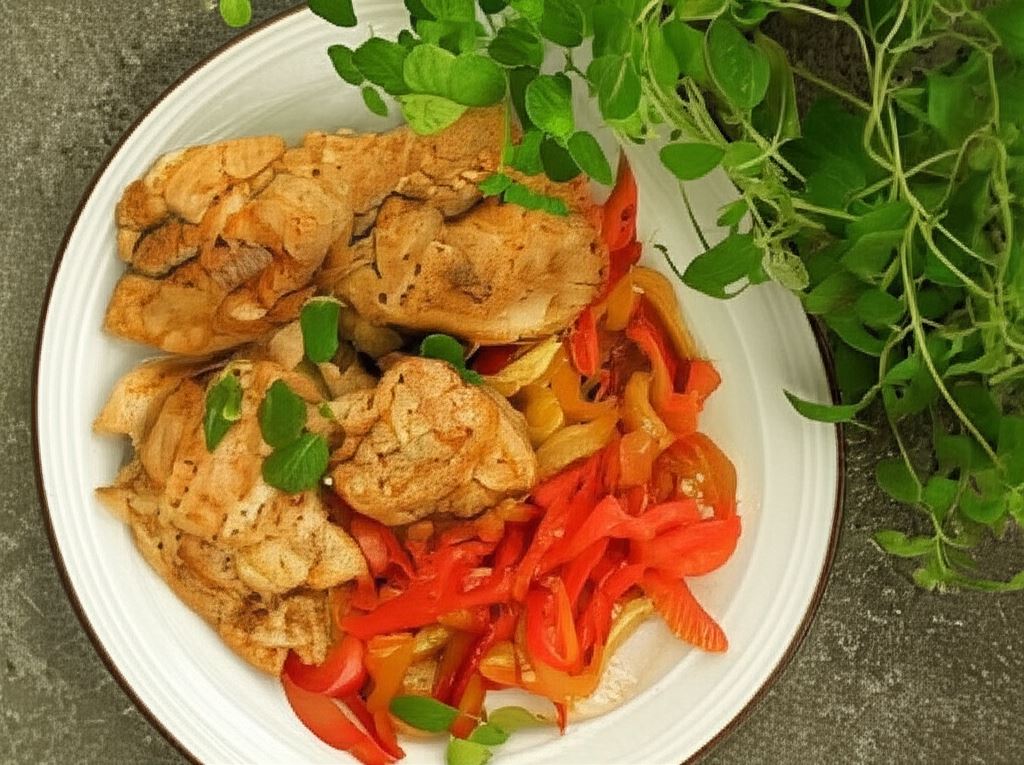 Hiszpański kurczak ziołowy