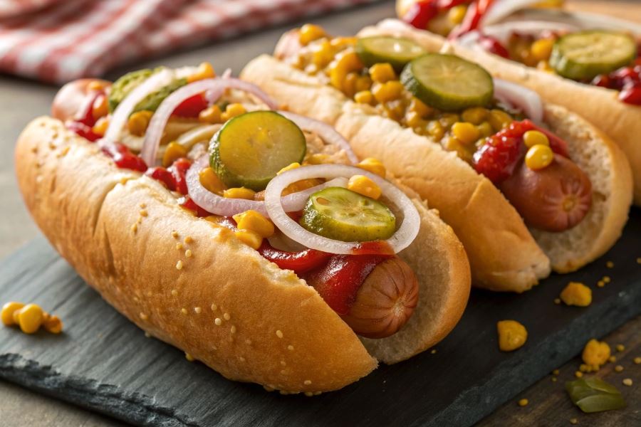 Hot dogi po amerykańsku