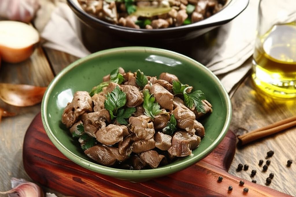 Jagnięcina duszona z czosnkiem i cynamonem