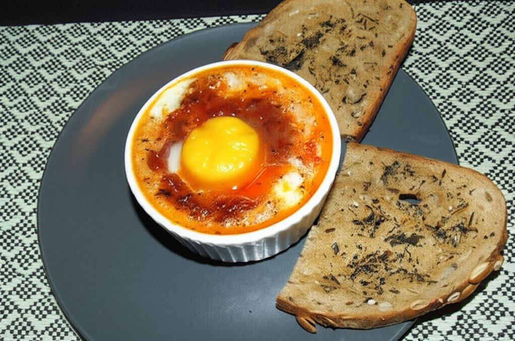 Jaja zapiekane w pomidorach