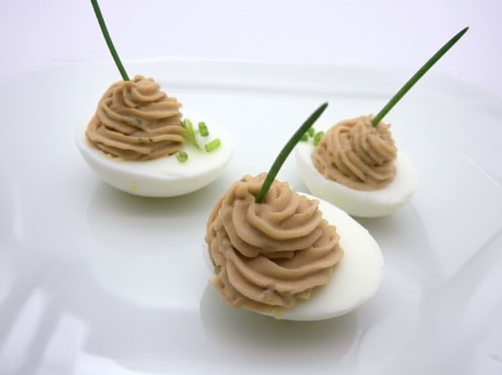 Jajka faszerowane tuńczykiem