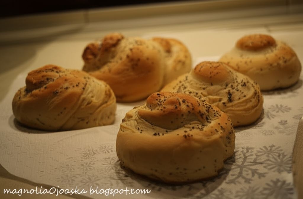 Jogurtowe ślimaczki ziołowe