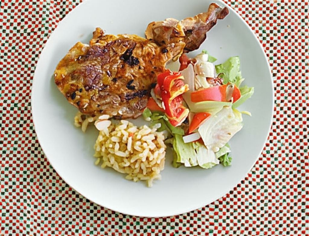 Karczek kebabowy z grilla elektrycznego