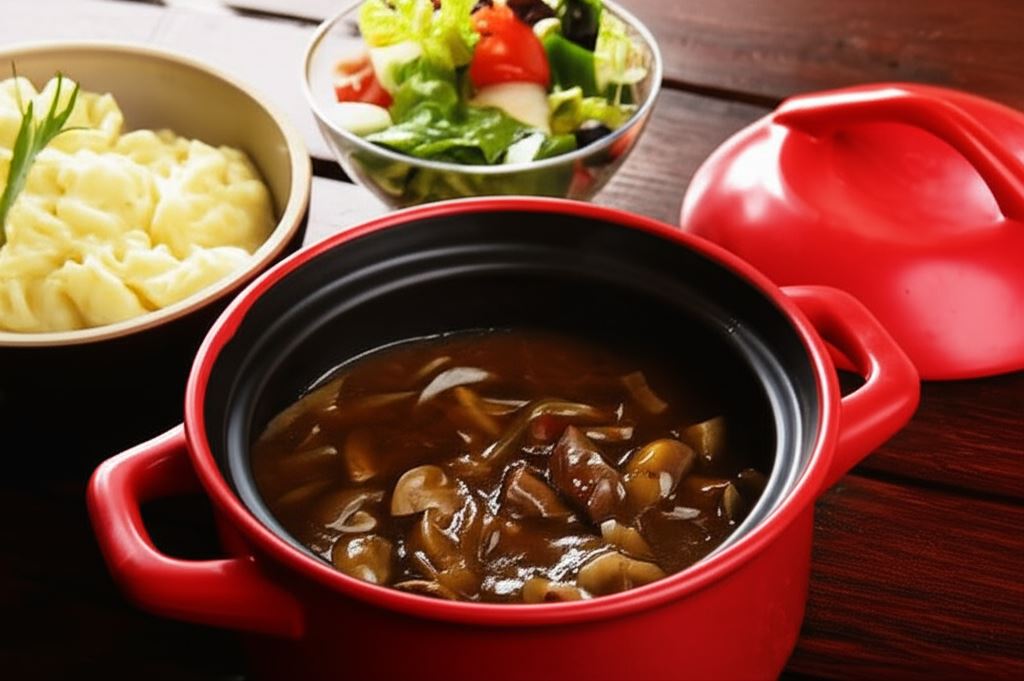 Karkówka w sosie grzybowym