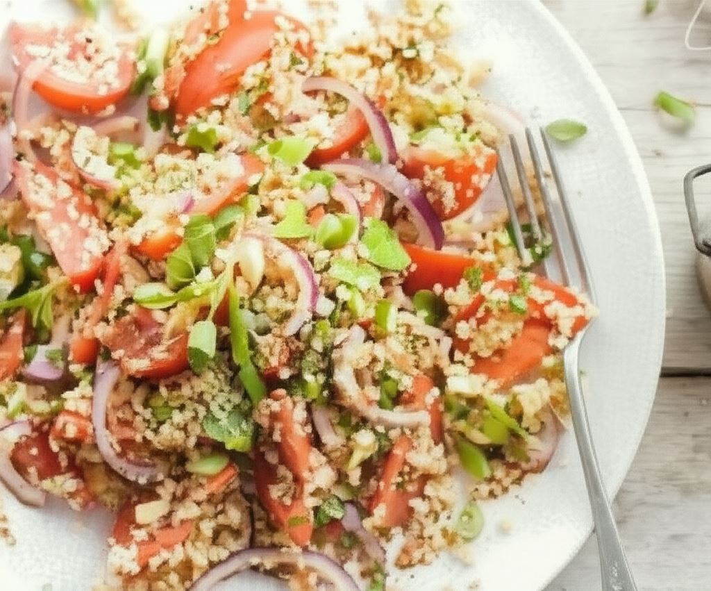 Kasza jaglana z pomidorami