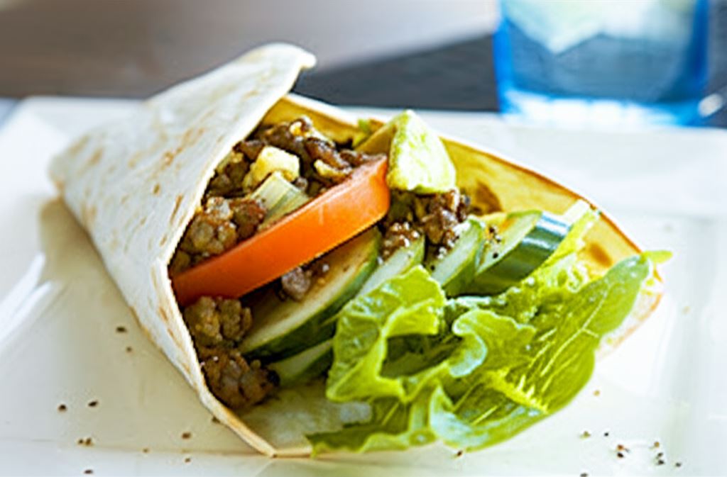 Kebab z mięsa mielonego