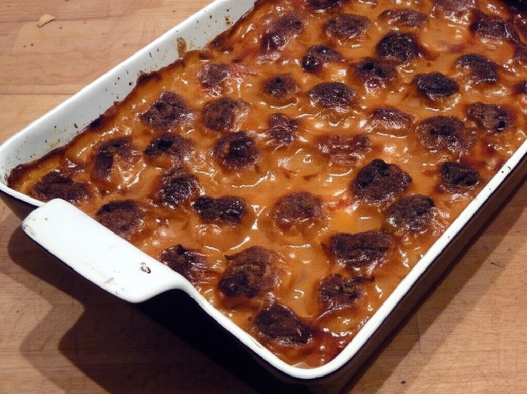 Klopsiki w sosie śmietanowo-pomidorowym