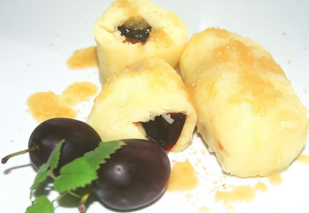 Knedliki ze śliwkami